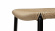 Stiletto barstol counter svart/natur paper bord