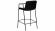 Boto barstol counter svart/svart konstlder