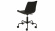 Hype skrivbordsstol svart/svart konstlder