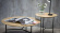 Tribeca soffbord spad rustik ek/svart 110cm
