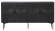 Raffels sideboard 4 drrar svart