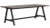 Carradale matbord brun/svart a-ben 220cm