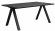 Carradale matbord svart v-ben 170cm