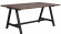 Carradale matbord brun/svart a-ben 170cm